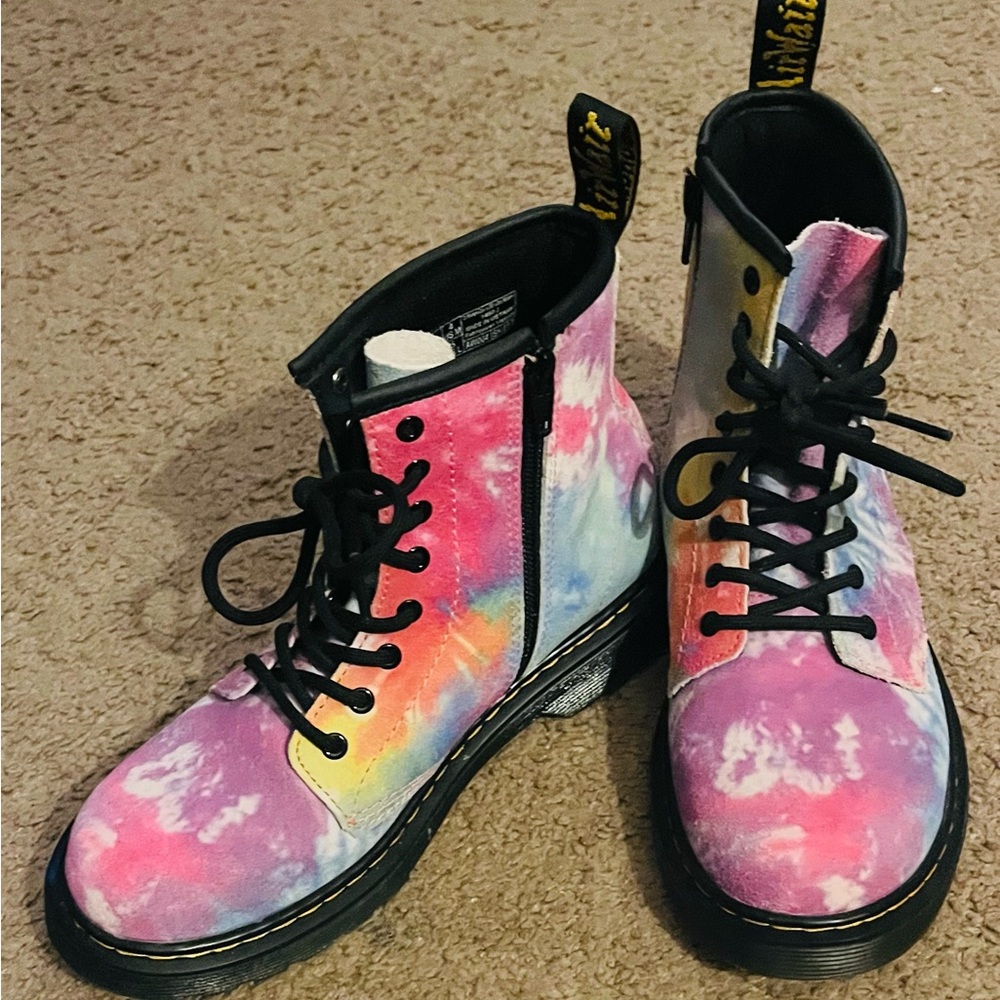 Dr. Martens Tie-Dye Boots